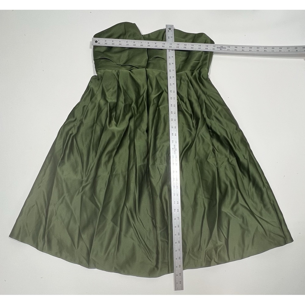 Forever Yours Green Strapless Dress Size‎ 10 NWT - Picture 4 of 7